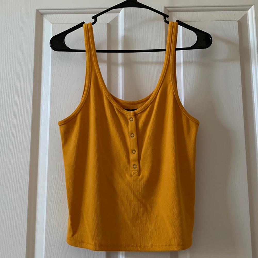 Orange tank top